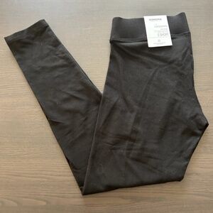 Sonoma Mid Rise Leggings New with Tags Black Womens Small Short